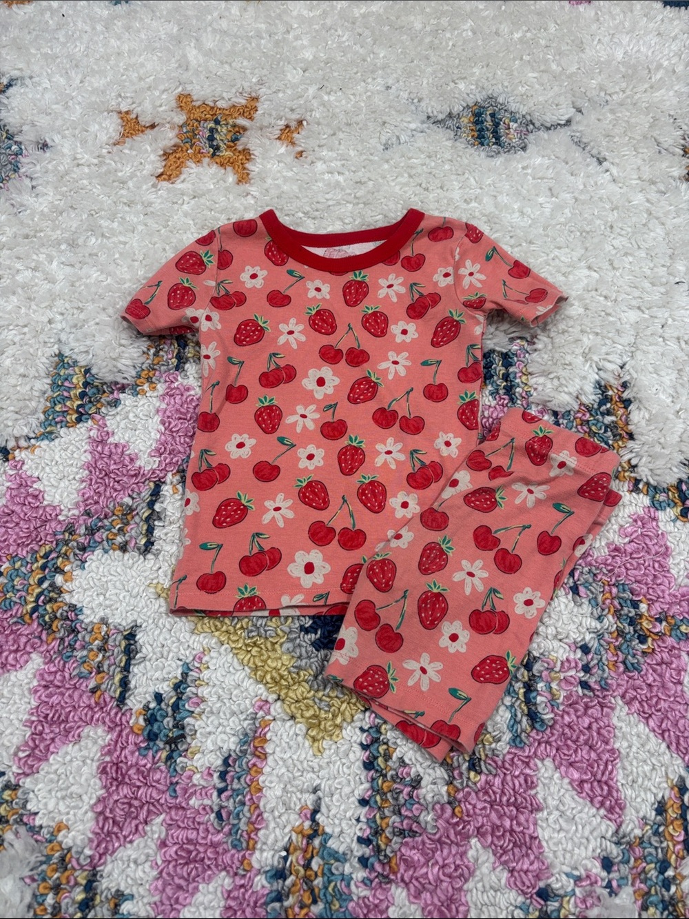 Members Mark Strawberry Pajama Set